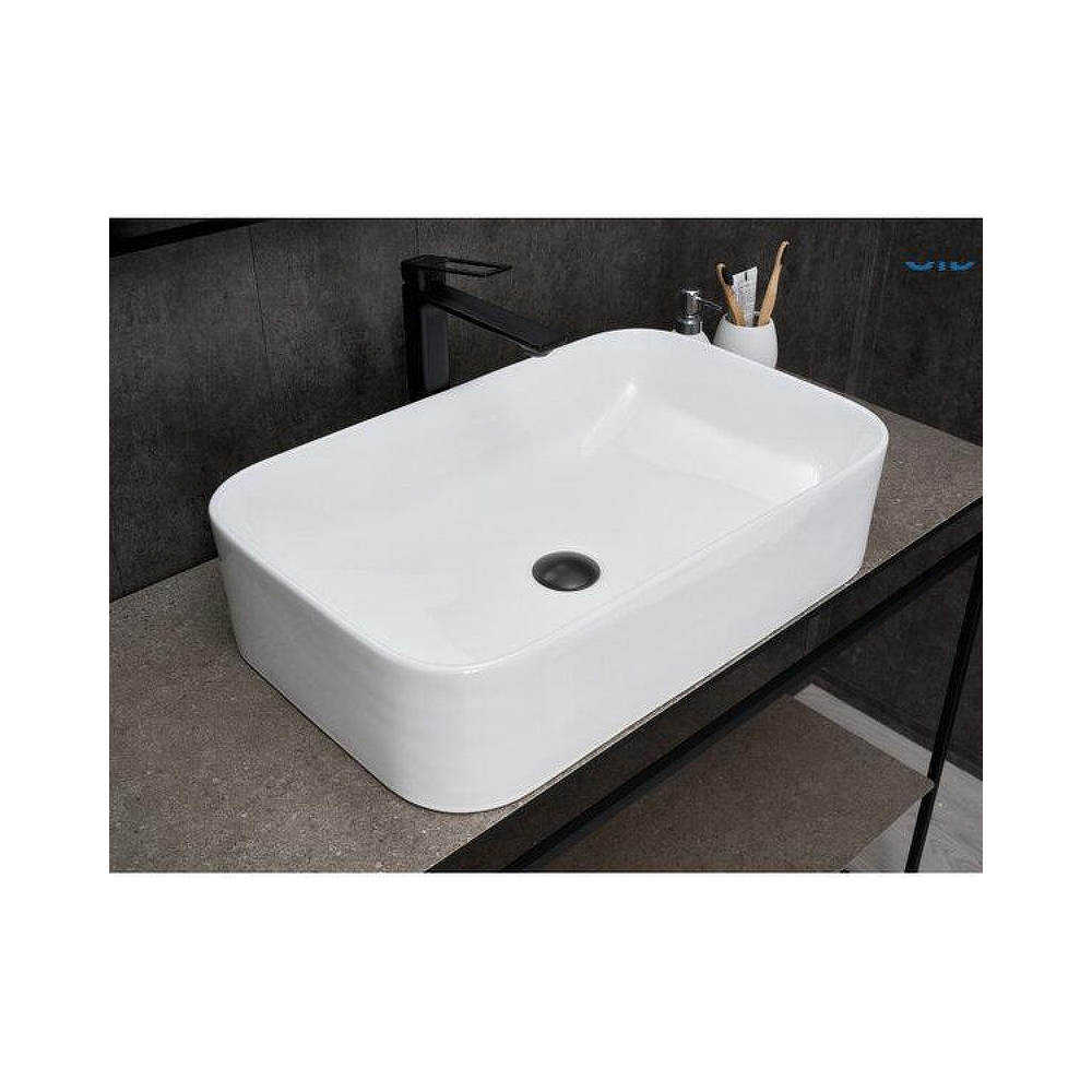 Раковина накладная Gid Geomtrico 61x38x15см, N9599 51231, белый