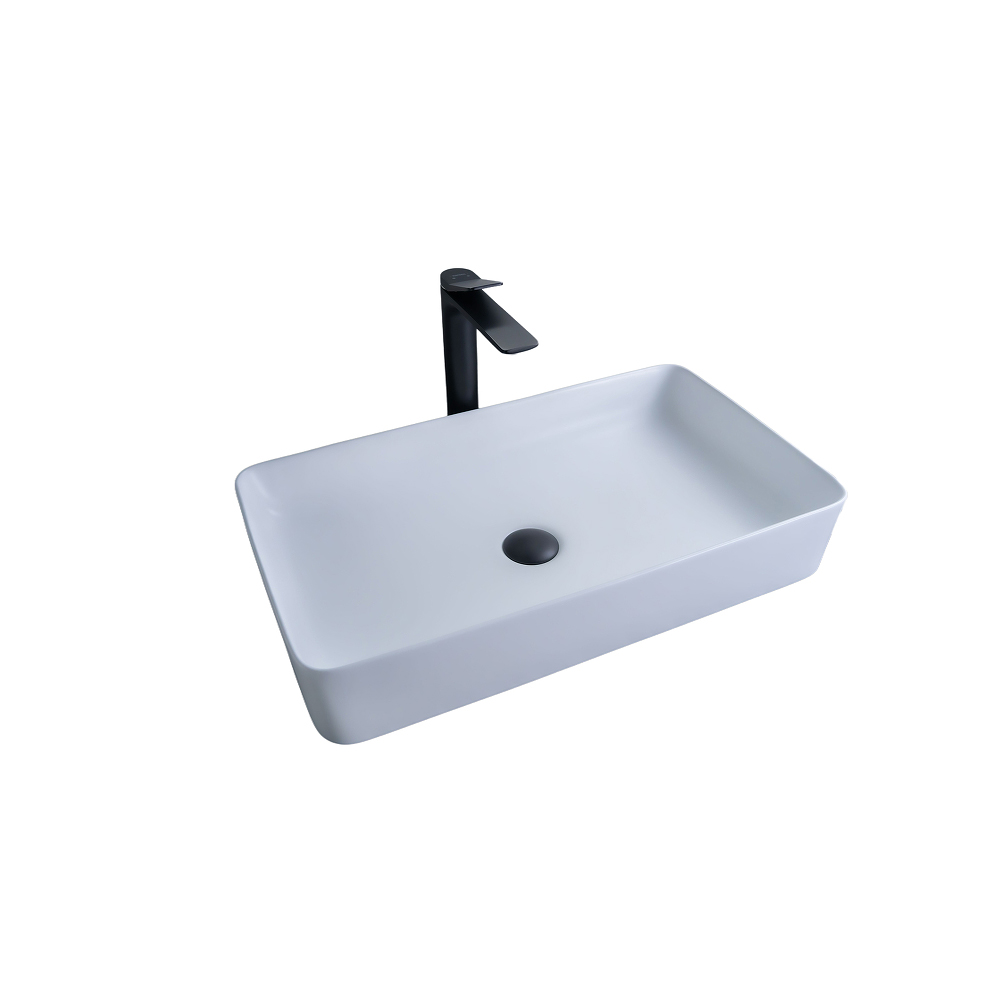 Раковина накладная Gid Geomtrico 60x34x11см, Wm9396 51189, белый