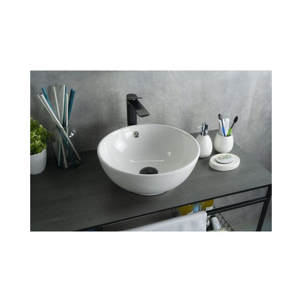Раковина накладная Gid Esfera 38.5x38.5x15см, N9002 51102, белый