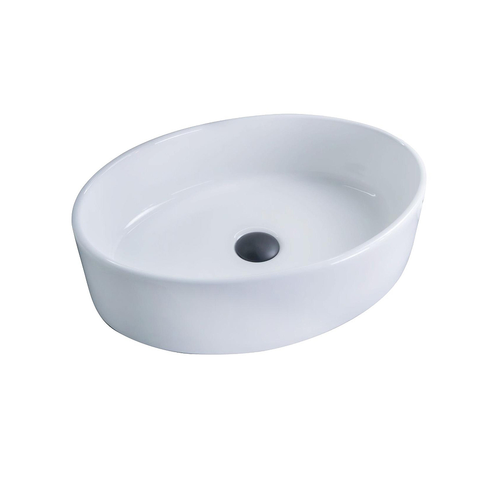 Раковина накладная Gid Lago 50x36x14см, N9012 51106, белый