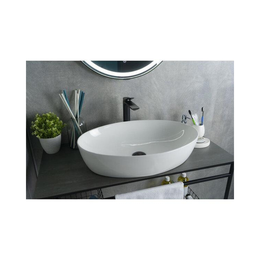 Раковина накладная Gid Lago 61x41x14.5см, N9433 51148, белый