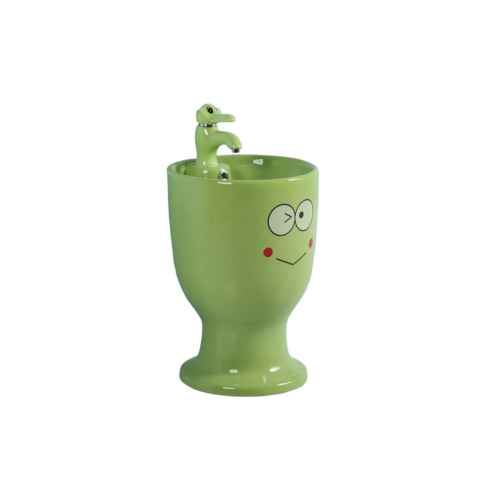 Раковина напольная Gid Aventura 37x37x53см, Nb193-G 69915, зеленый