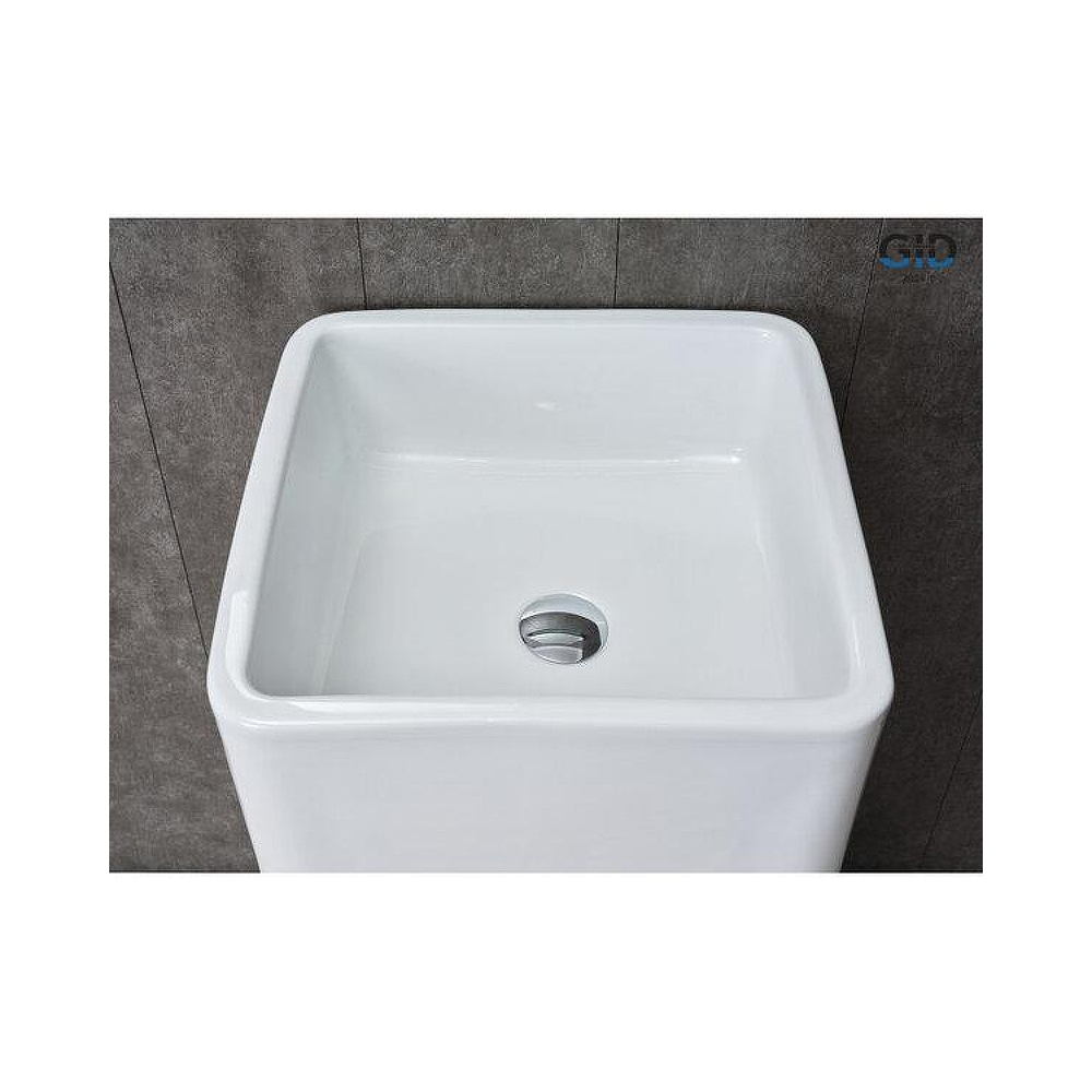 Раковина напольная Gid Autonomo 41x41x85см, Nb149 81119, белый