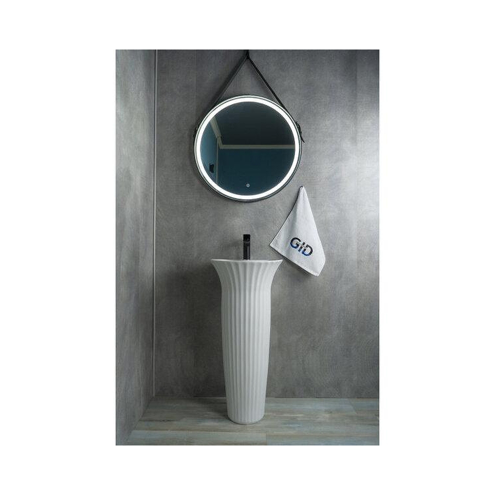 Раковина напольная Gid Autonomo 41x41x84см, Nb132 81113, белый