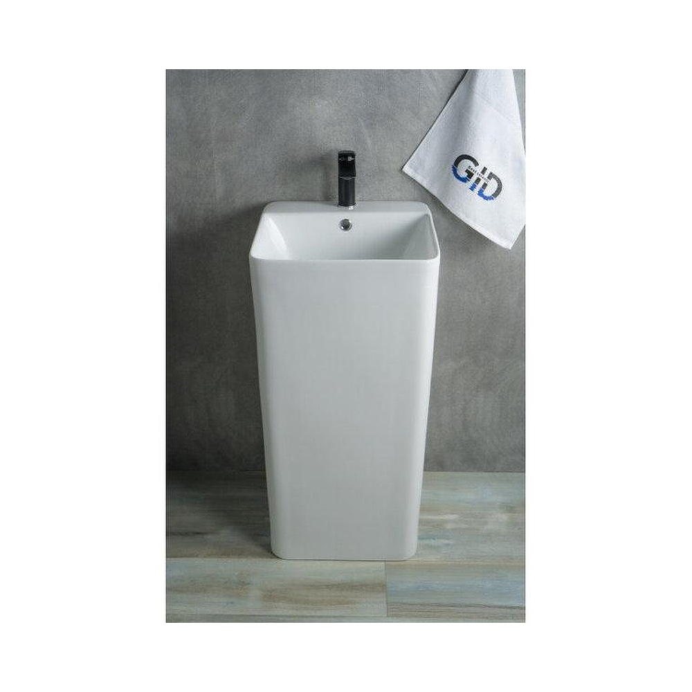 Раковина напольная Gid Autonomo 42x41x86см, Nb148 81117, белый