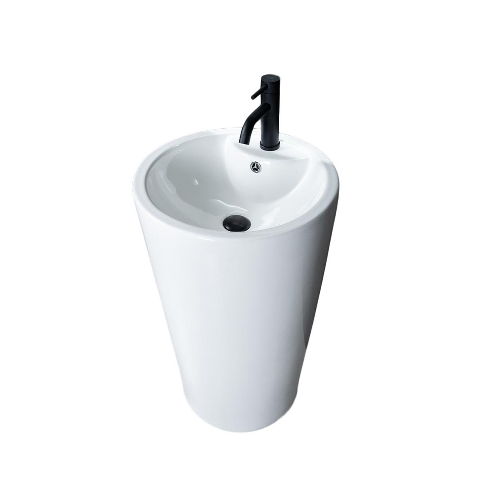 Раковина накладная Gid Autonomo 46x46x86см, Nb135 81102, белый