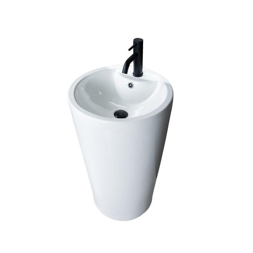 Раковина накладная Gid Autonomo 46x46x86см, Nb135 81102, белый