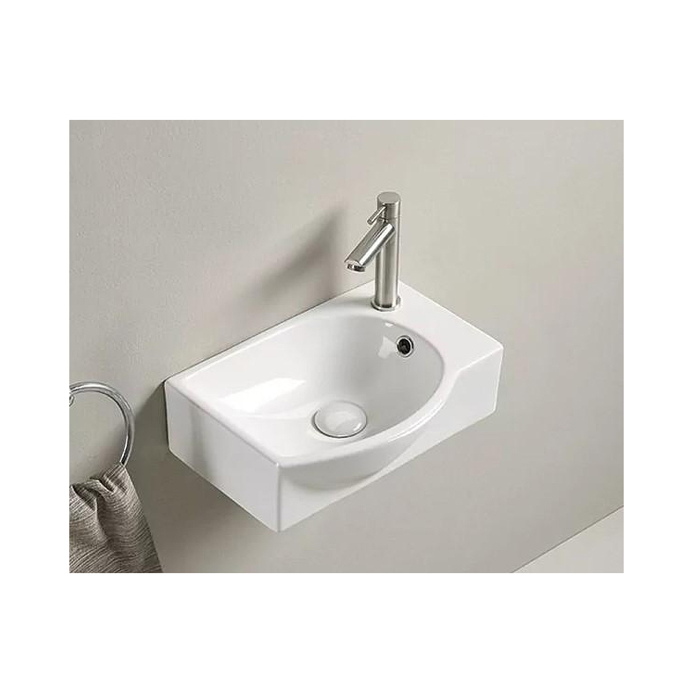 Раковина подвесная Gid Suspendido 40.5x28x14см, N9276L 61130L, белый