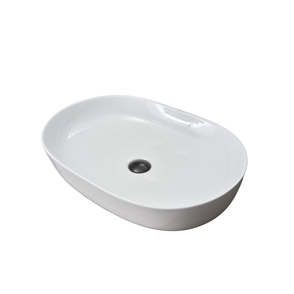 Раковина накладная Gid Lago 61x41x13.5см, D1348 51204, белый