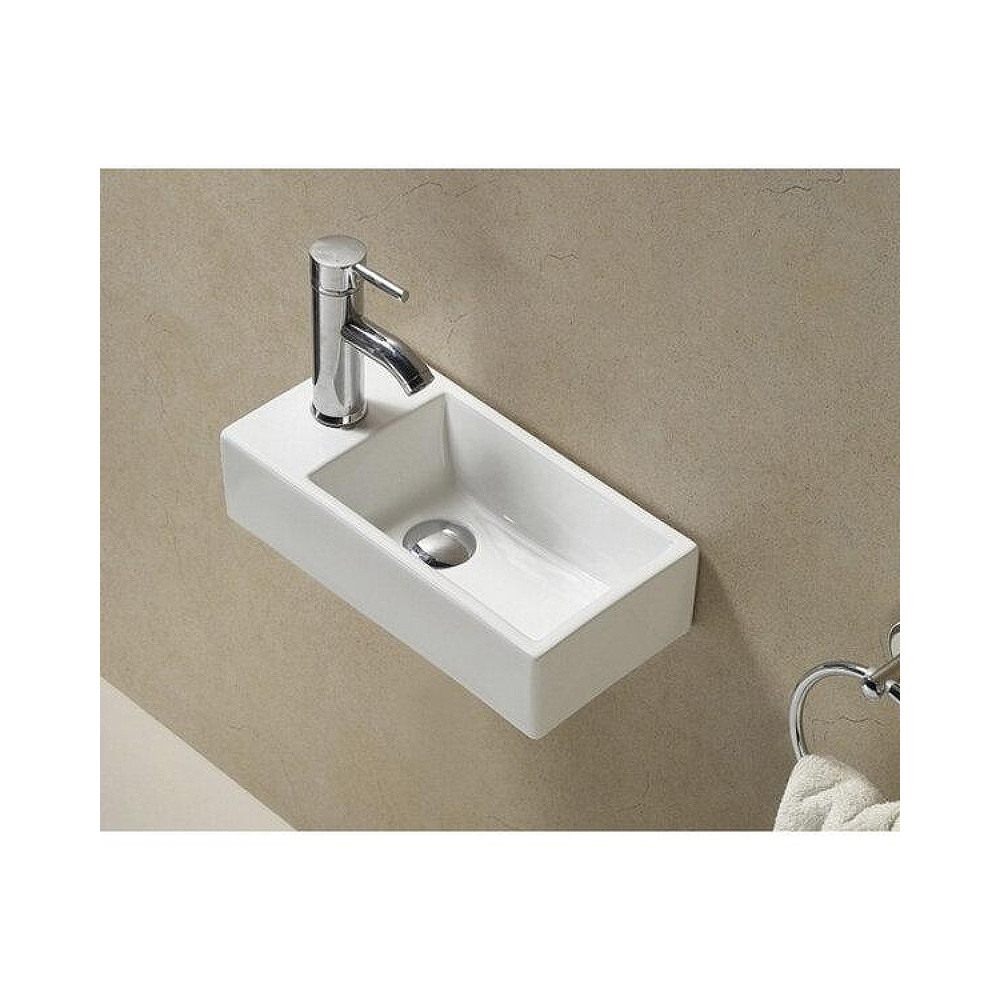 Раковина подвесная Gid Suspendido 40.5x20.5x10.5см, N9270R 61127R, белый