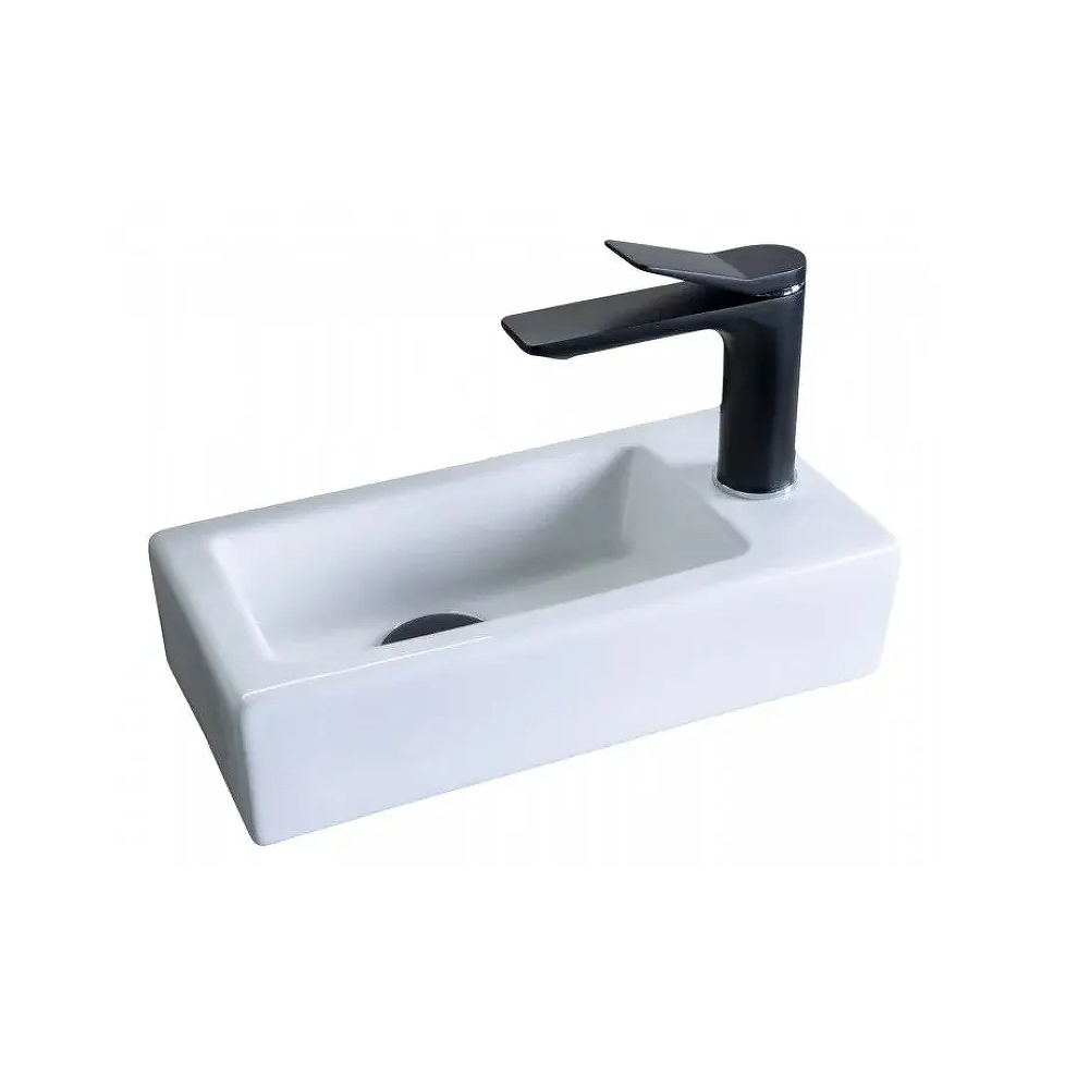 Раковина подвесная Gid Suspendido 36.5x18x9см, N9272L 61105L, белый