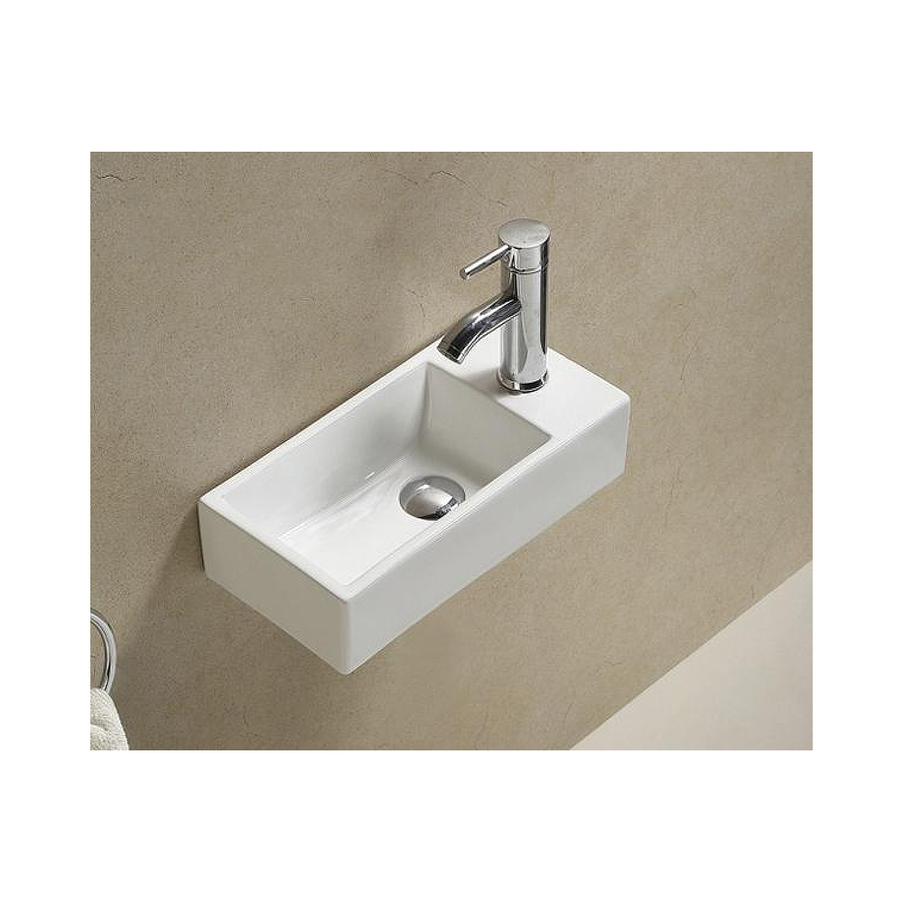 Раковина подвесная Gid Suspendido 40.5x20.5x10.5см, N9270L 61127L, белый