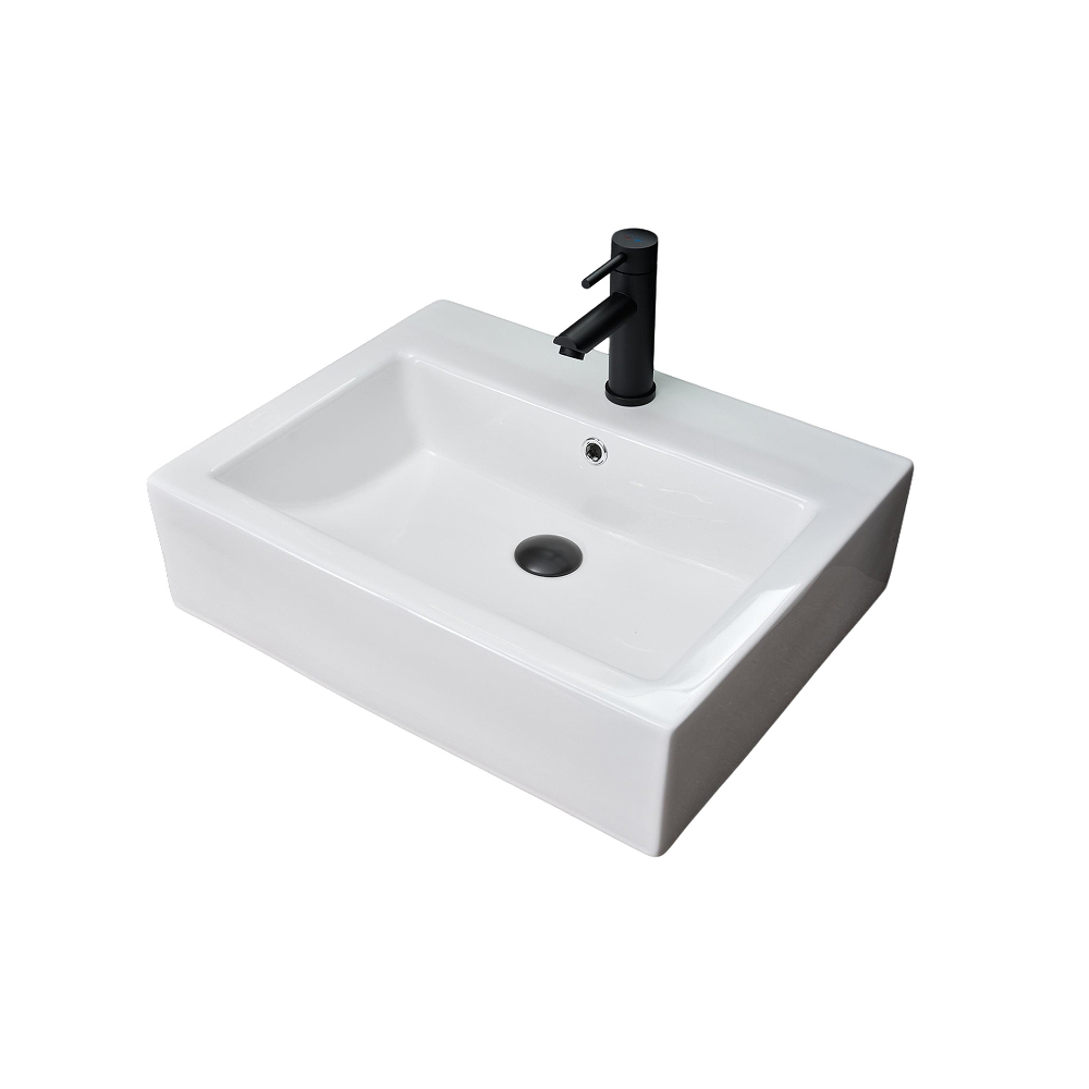 Раковина накладная Gid Geomtrico 57x45.5x15.5см, N9157 51216, белый