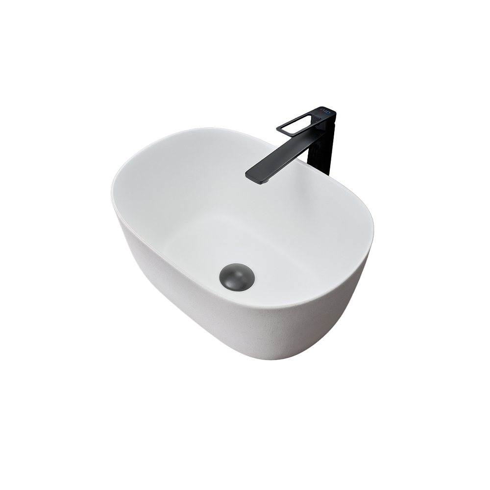 Раковина накладная Gid Creativo45x32x22см, N9302wg 51220, белый