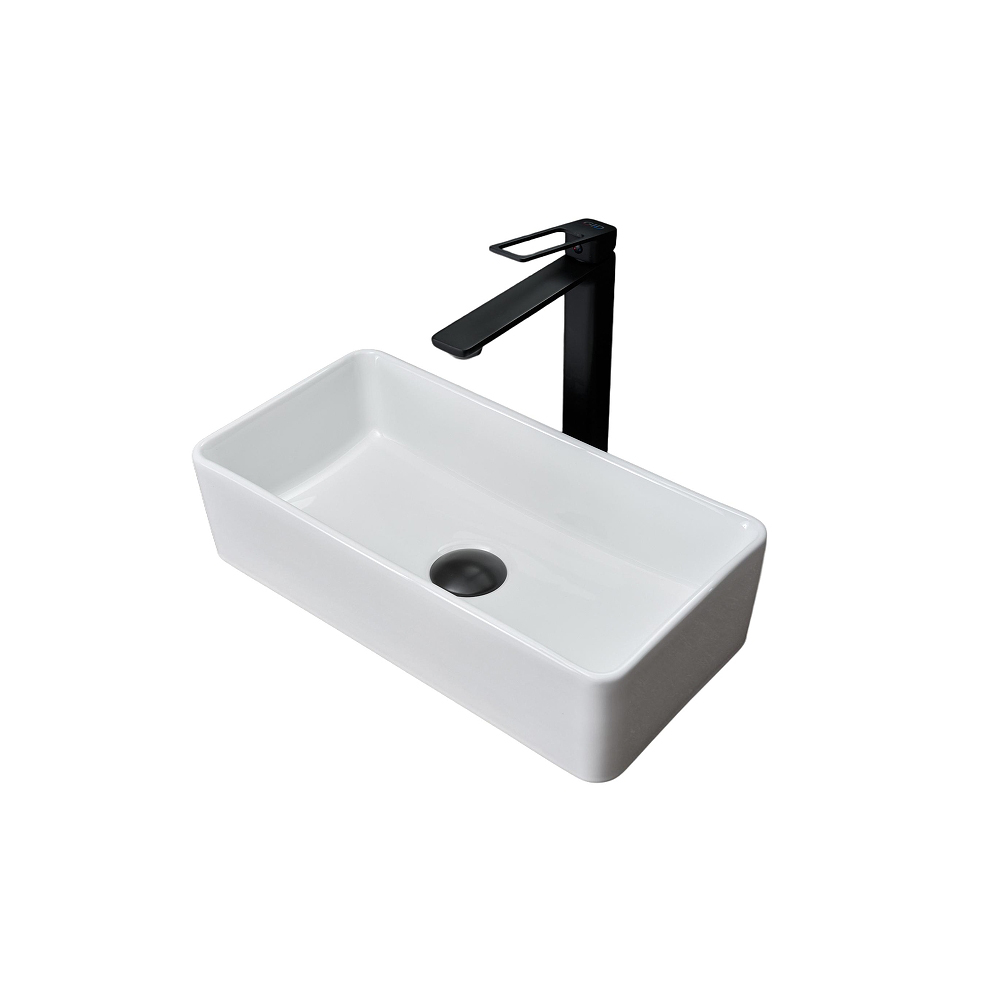 Раковина накладная Gid Geomtrico 46x23x12см, N1104 51224, белый