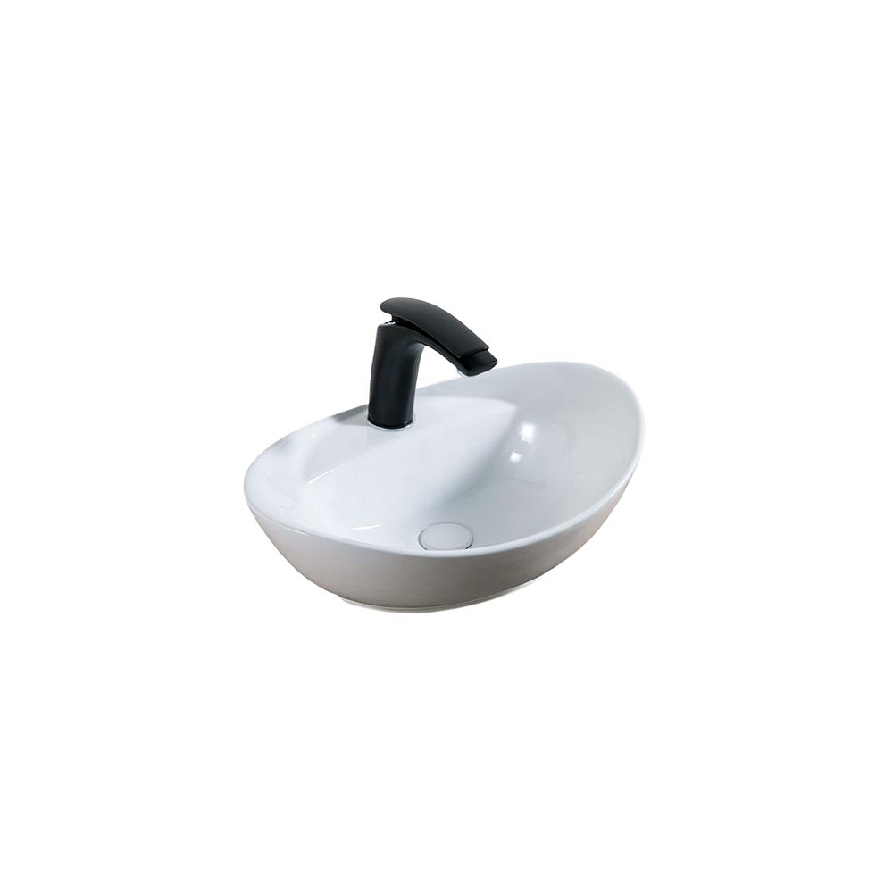 Раковина накладная Gid Lago 41x33x14.5см, N9139 51242, белый