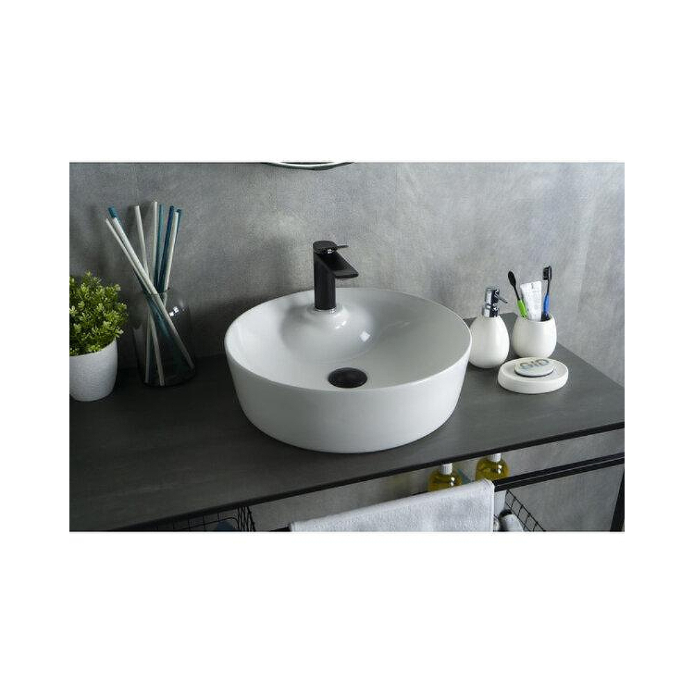 Раковина накладная Gid Esfera 44x44x14см, D1306 51181, белый