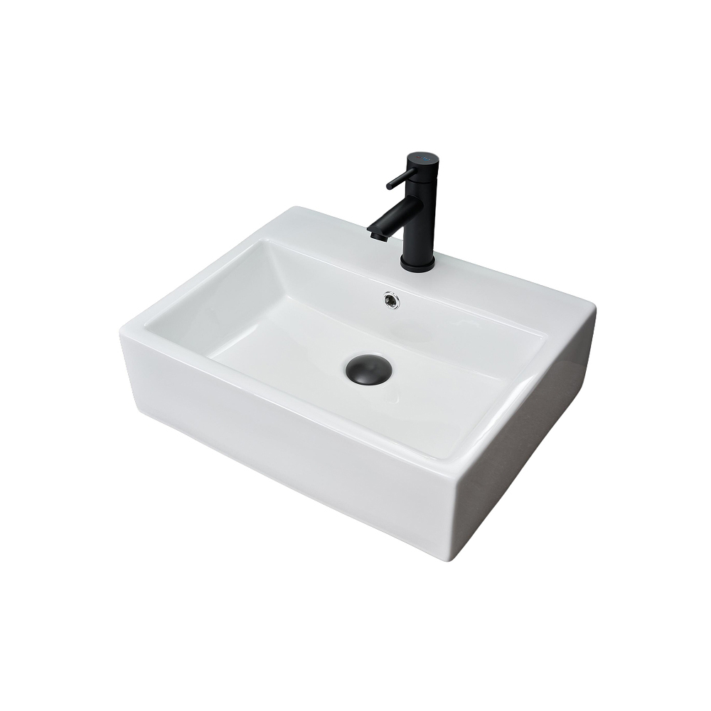 Раковина накладная Gid Geomtrico 53x41x15см, N9153 51215, белый