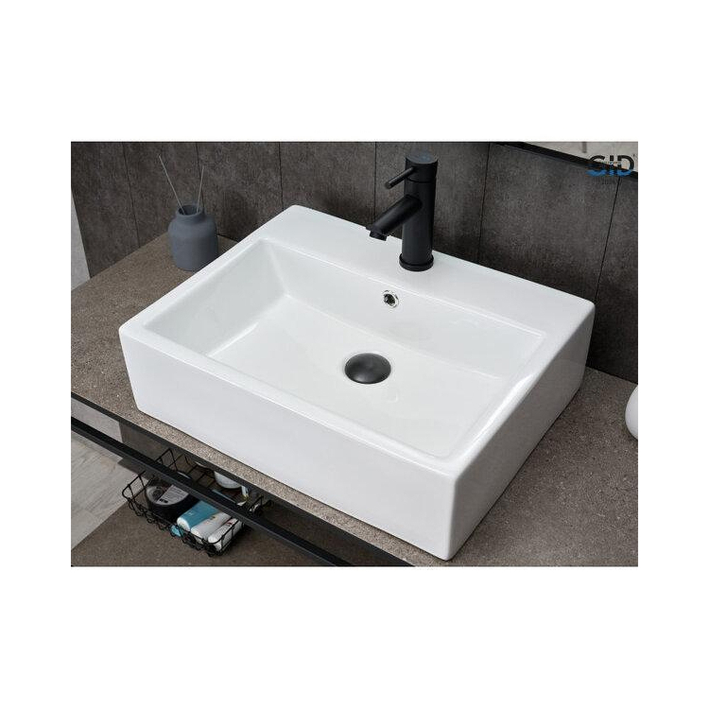 Раковина накладная Gid Geomtrico 53x41x15см, N9153 51215, белый