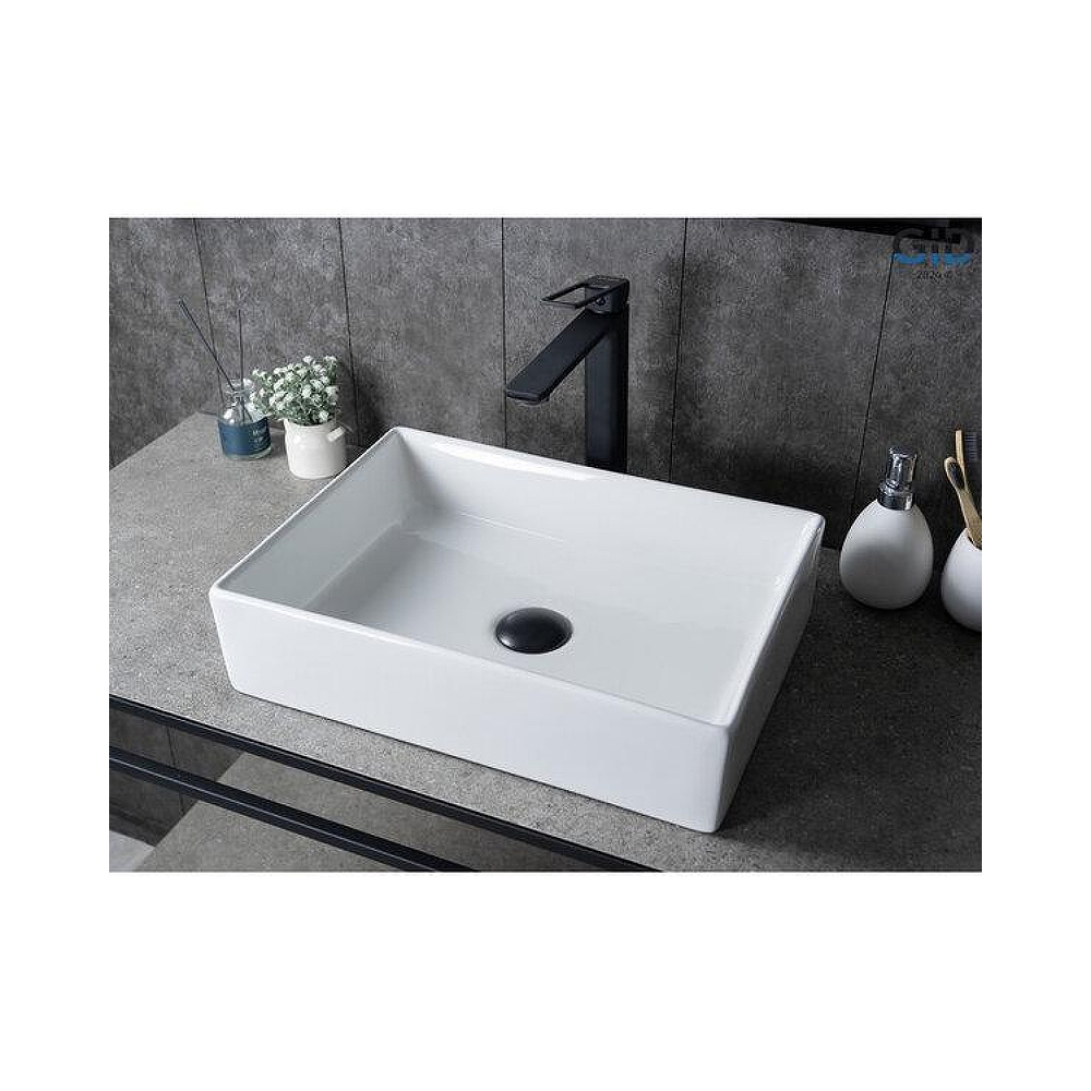 Раковина накладная Gid Geomtrico 45x32x11см, N1204 51225, белый