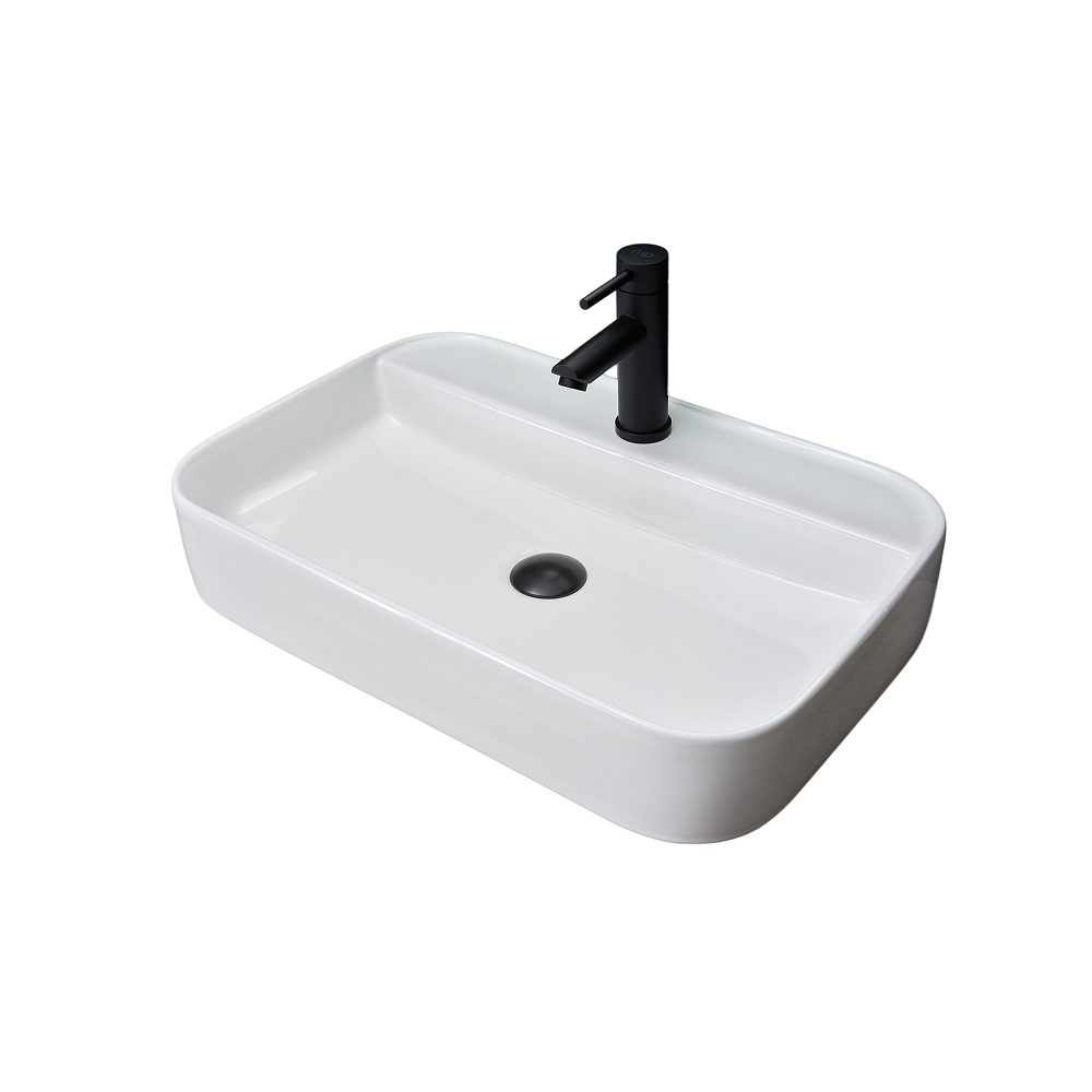 Раковина накладная Gid Geomtrico 60x40x11см, N9660 51232, белый