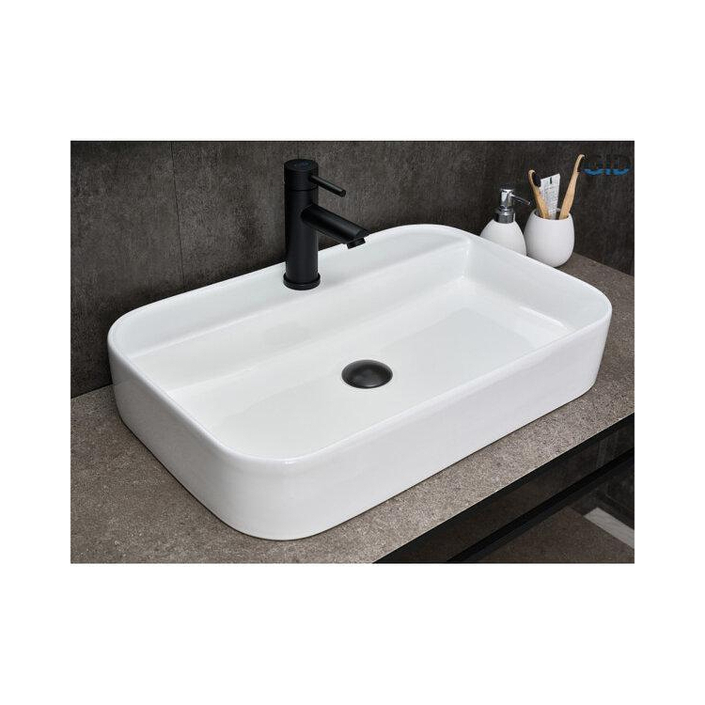 Раковина накладная Gid Geomtrico 60x40x11см, N9660 51232, белый