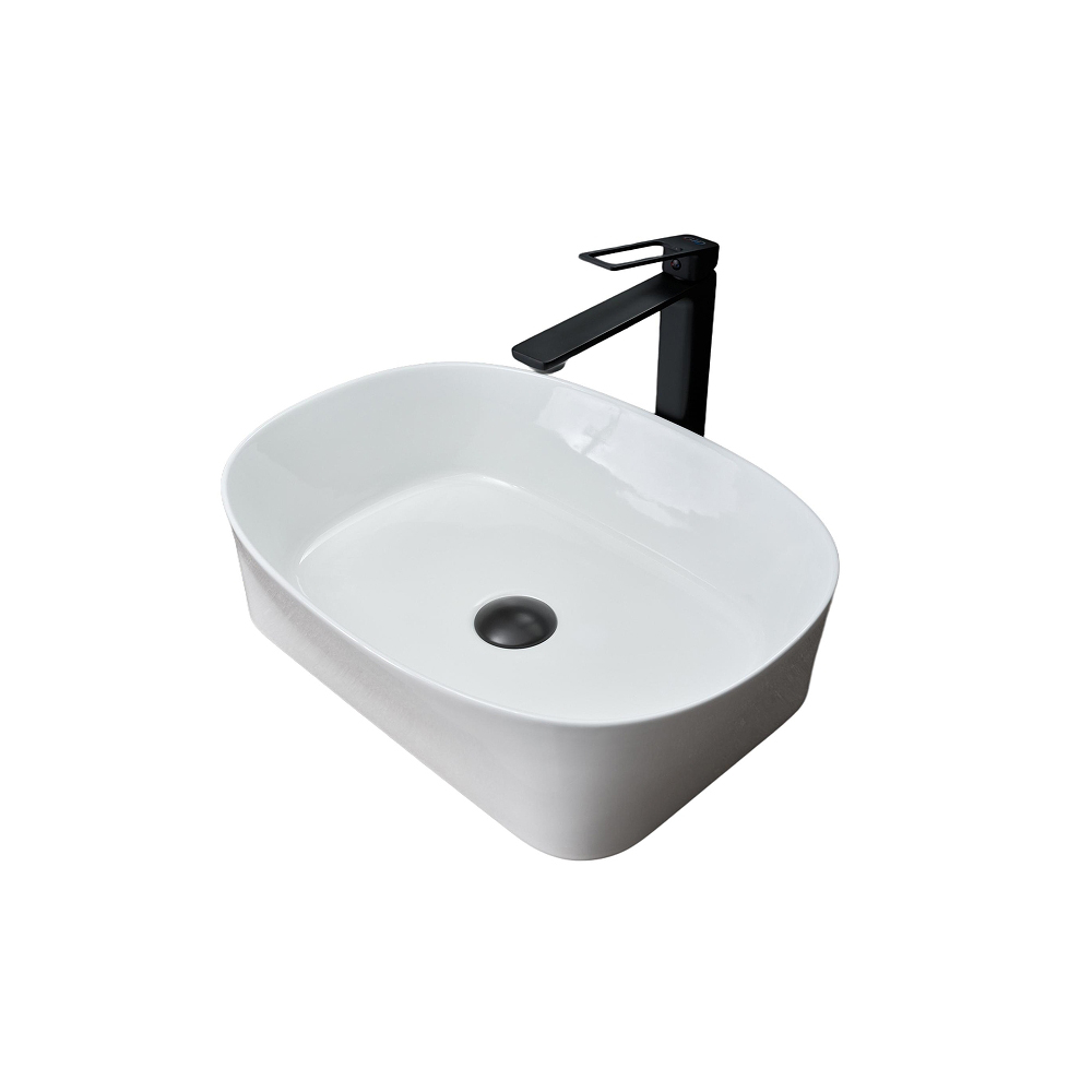 Раковина накладная Gid Creativo 53x36x14см, N9028 51233, белый