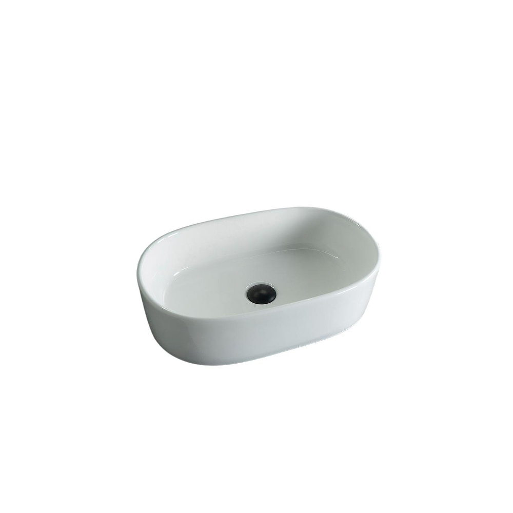 Раковина накладная Gid Lago 56x35x14см, N9025 51111, белый