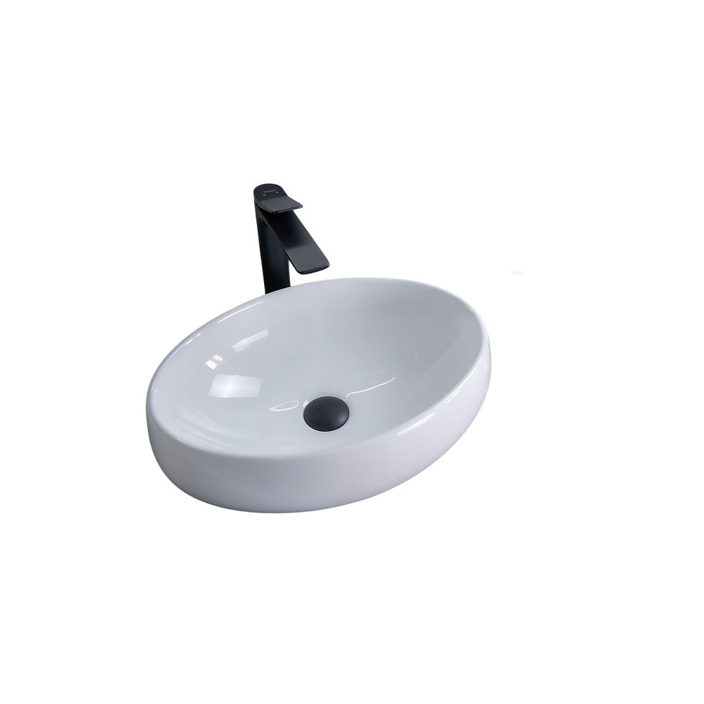 Раковина накладная Gid Lago 48x34x15см, N9030b 51115, белый