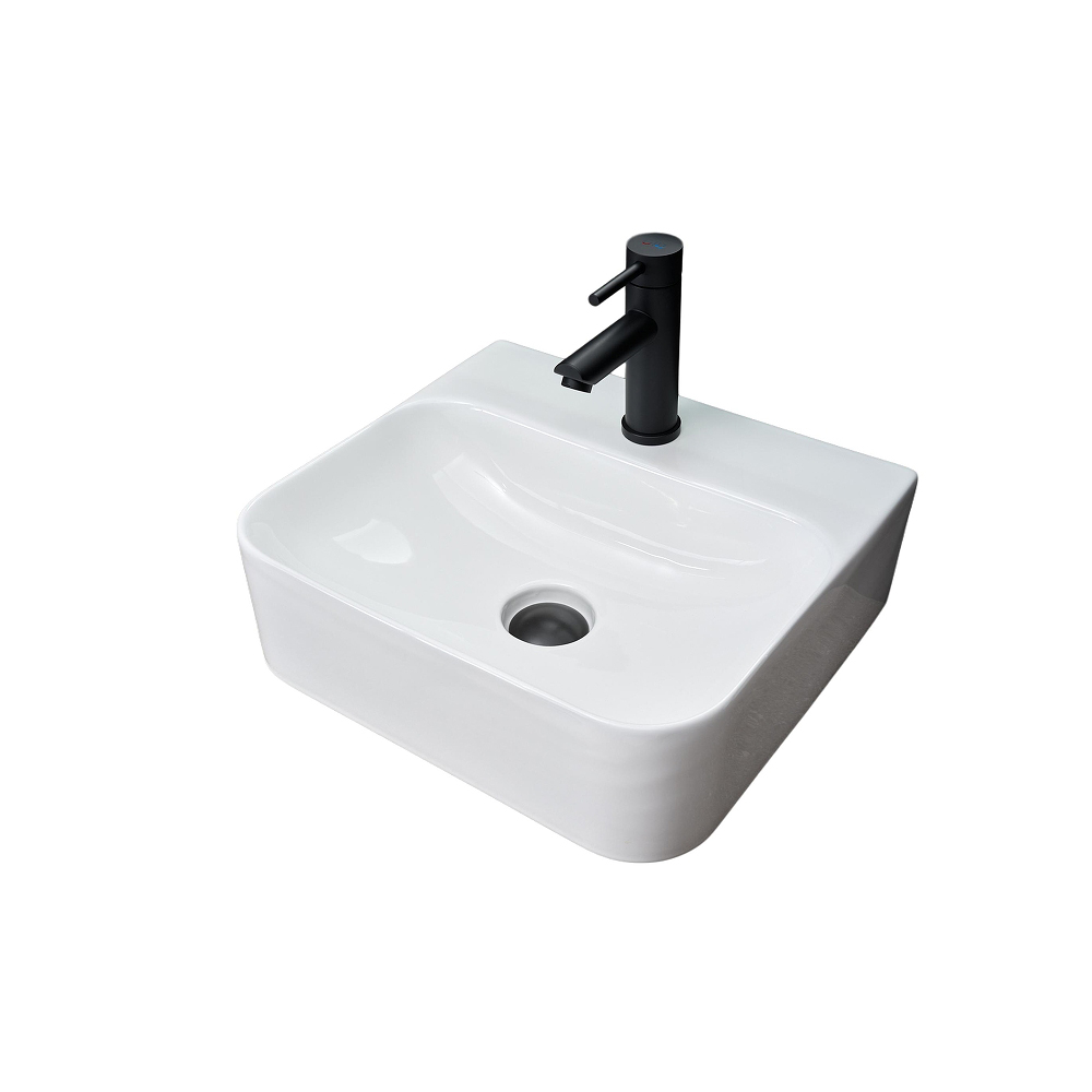 Раковина накладная Gid Geomtrico 43x39x13см, N9257 51217, белый