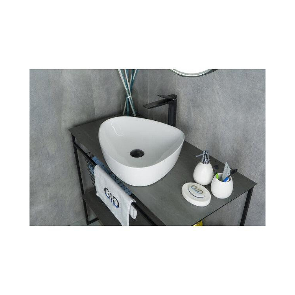 Раковина накладная Gid Creativo 50x40x12см, N9386 51139, белый