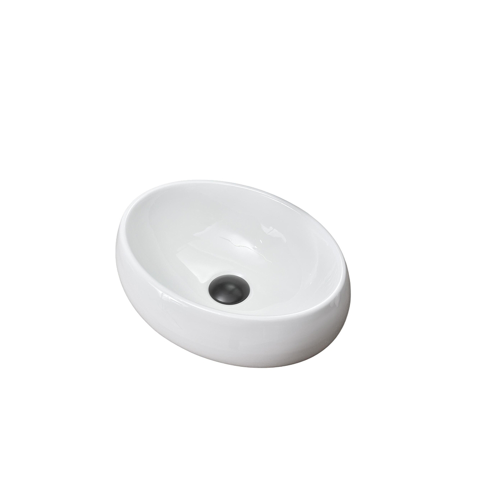 Раковина накладная Gid Lago 40x30x13.5см, N9030ds 51235, белый