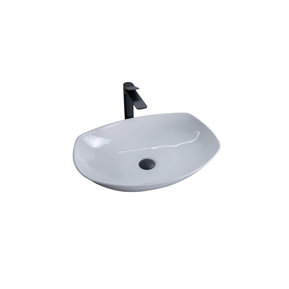 Раковина накладная Gid Creativo 56x40x16см, N9137 51177, белый