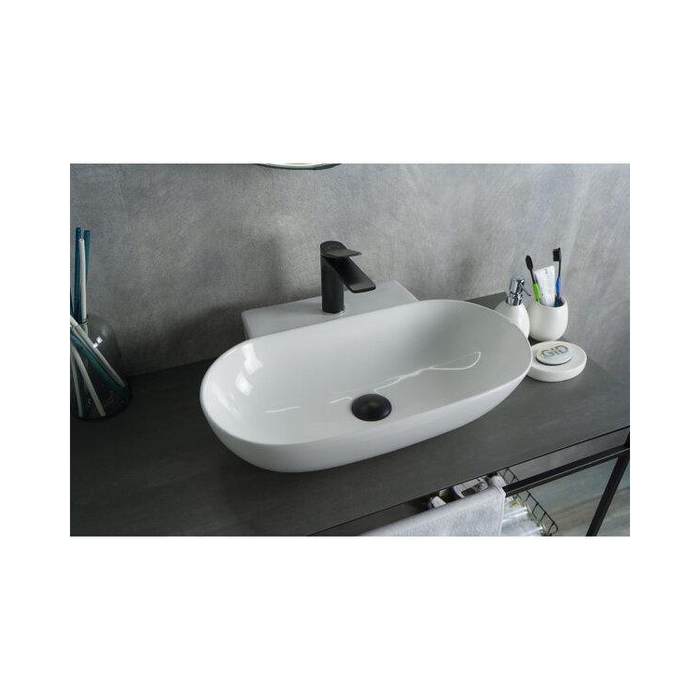 Раковина накладная Gid Lago 56x39x12.5см, N9234 51133, белый