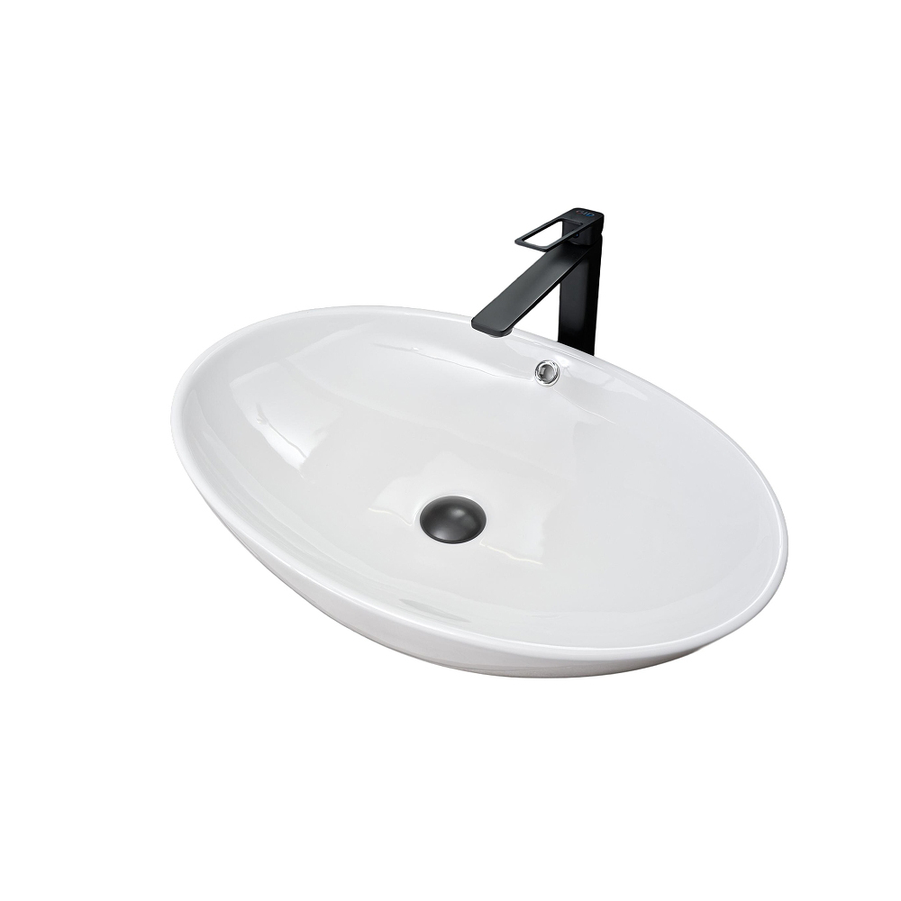 Раковина накладная Gid Lago 63.5x41.5x15см, N9007 51207, белый