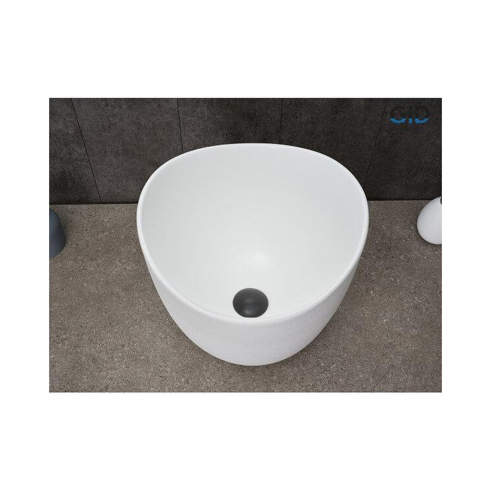 Раковина накладная Gid Creativo36x36x32см, N9303wg 51221, белый