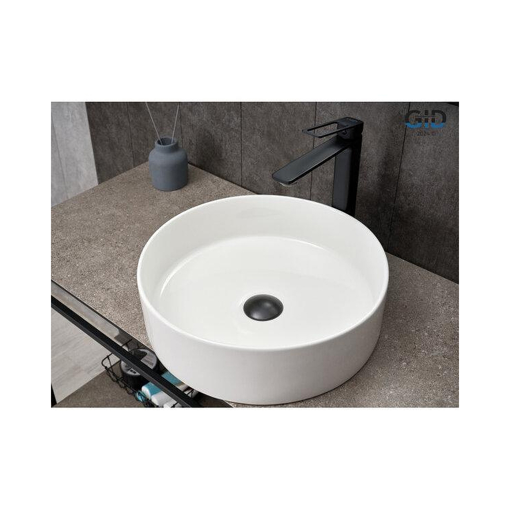 Раковина накладная Gid Esfera 40x40x12см, N9423 51143, белый