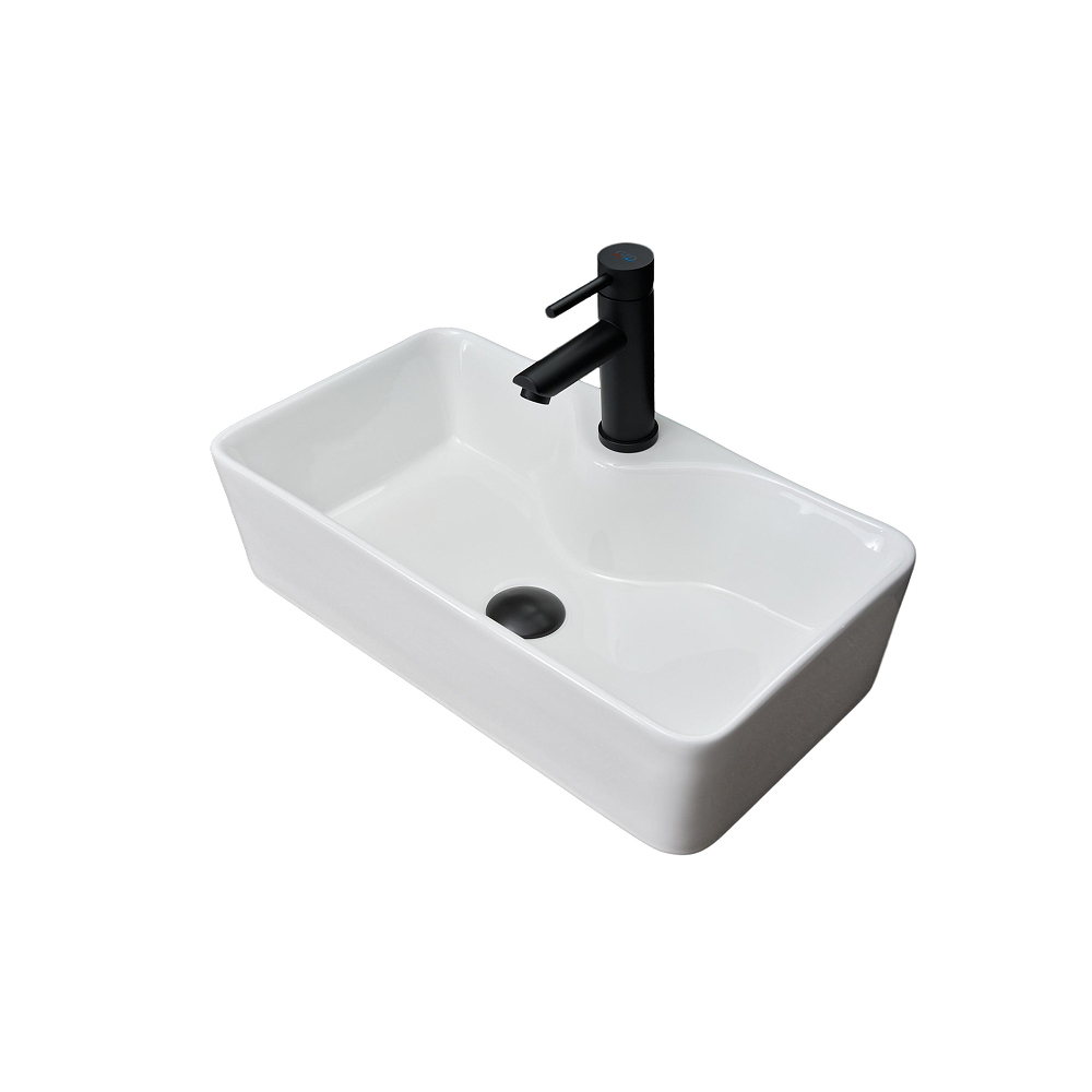 Раковина накладная Gid Geomtrico 55x31x14см, N9092 51202, белый