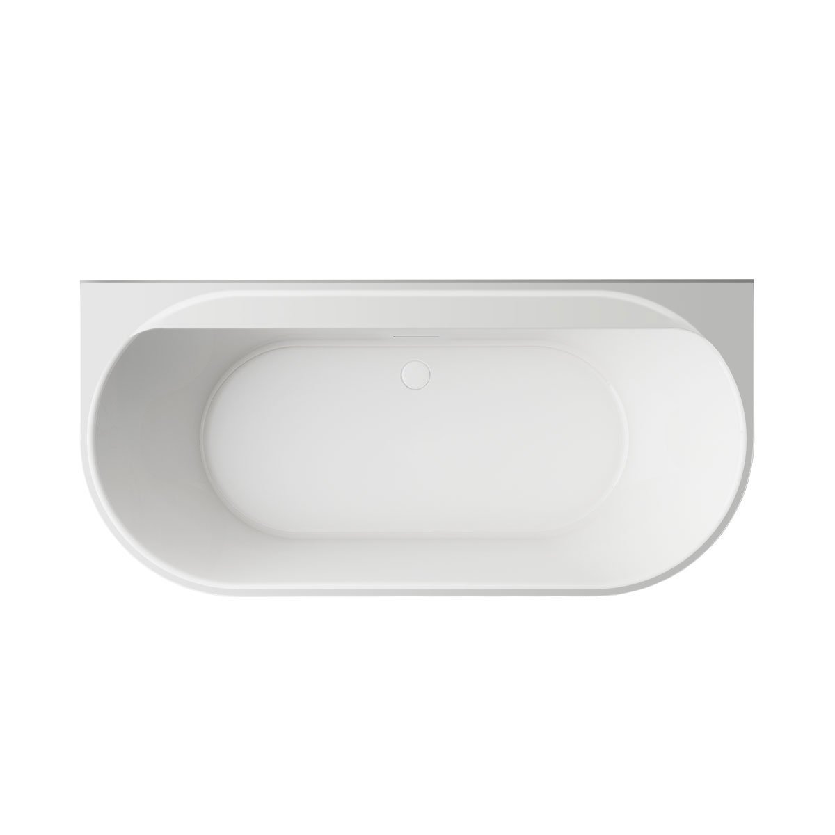 Ванна акриловая Vincea (Винчея) VBT-621, 1700х800х580 мм, цвет белый, слив-перелив в комплекте, белый