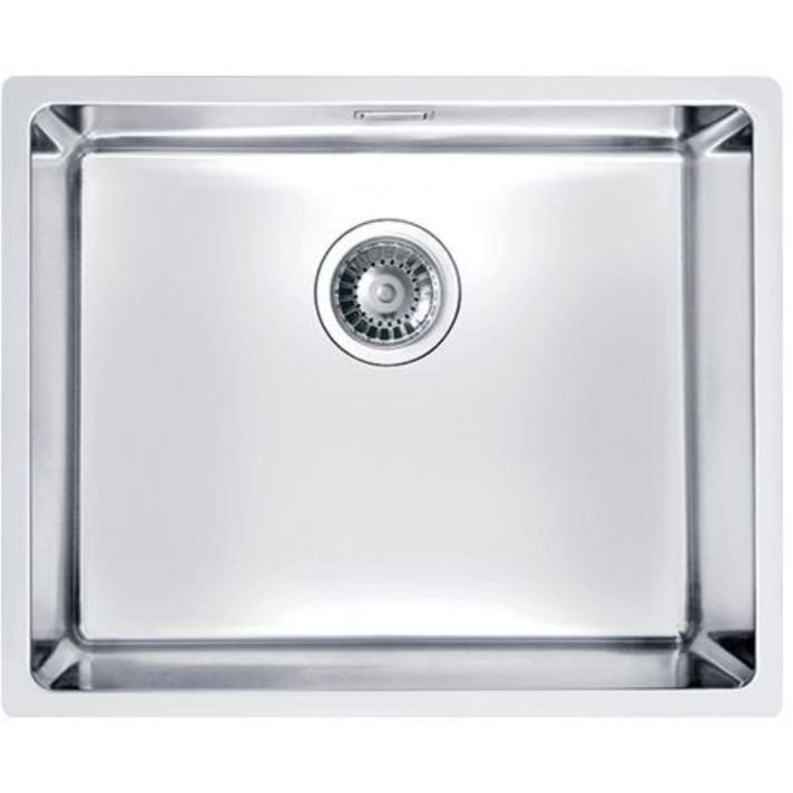 Мойка кухонная прямоугольная Alveus (Алвеус) Kombino 50 Нержавеющая сталь SAT (1100237) с сифоном