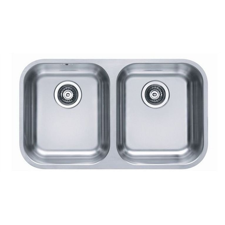 Мойка кухонная прямоугольная Alveus (Алвеус) Duo 30 Нержавеющая сталь SAT (1036849) с сифоном
