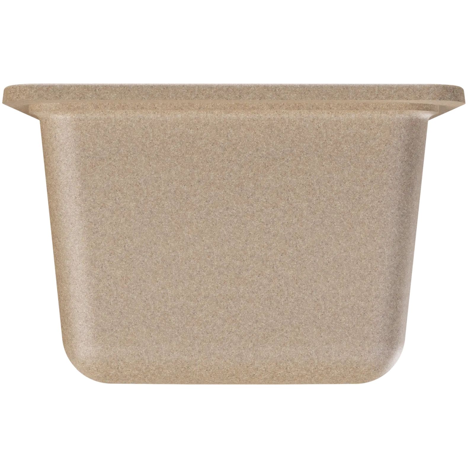 Чаша для мойки прямоугольная Флорентина (Florentina) Вега 160 Бежевая (22.300.00160.104)