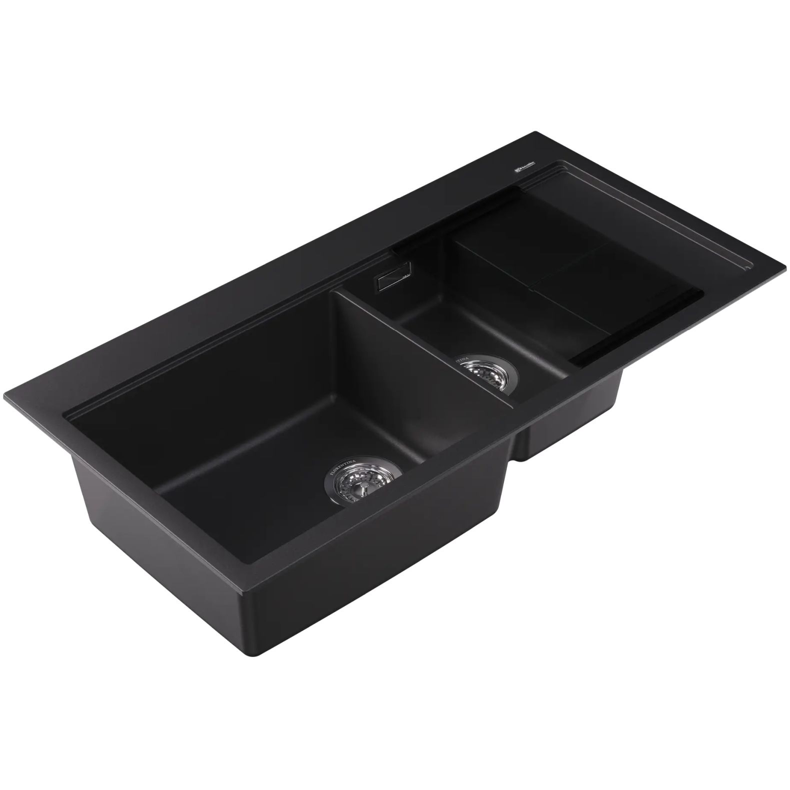 Мойка кухонная прямоугольная Флорентина (Florentina) Россана Антрацит (20.335.E1000.302)