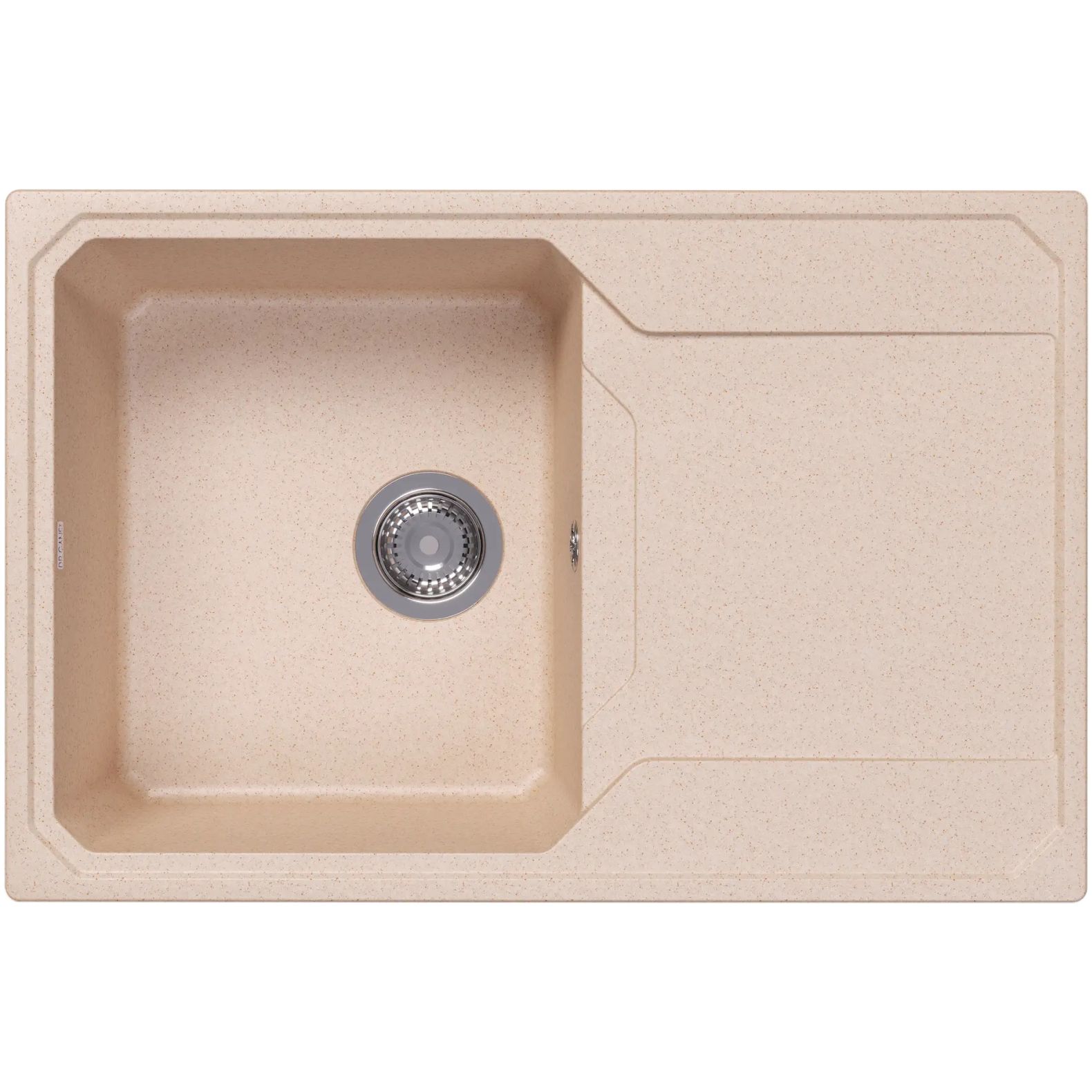 Мойка кухонная прямоугольная Bamboo (Бамбу) Кардинал 760 Латте (29.030.C0760.403)