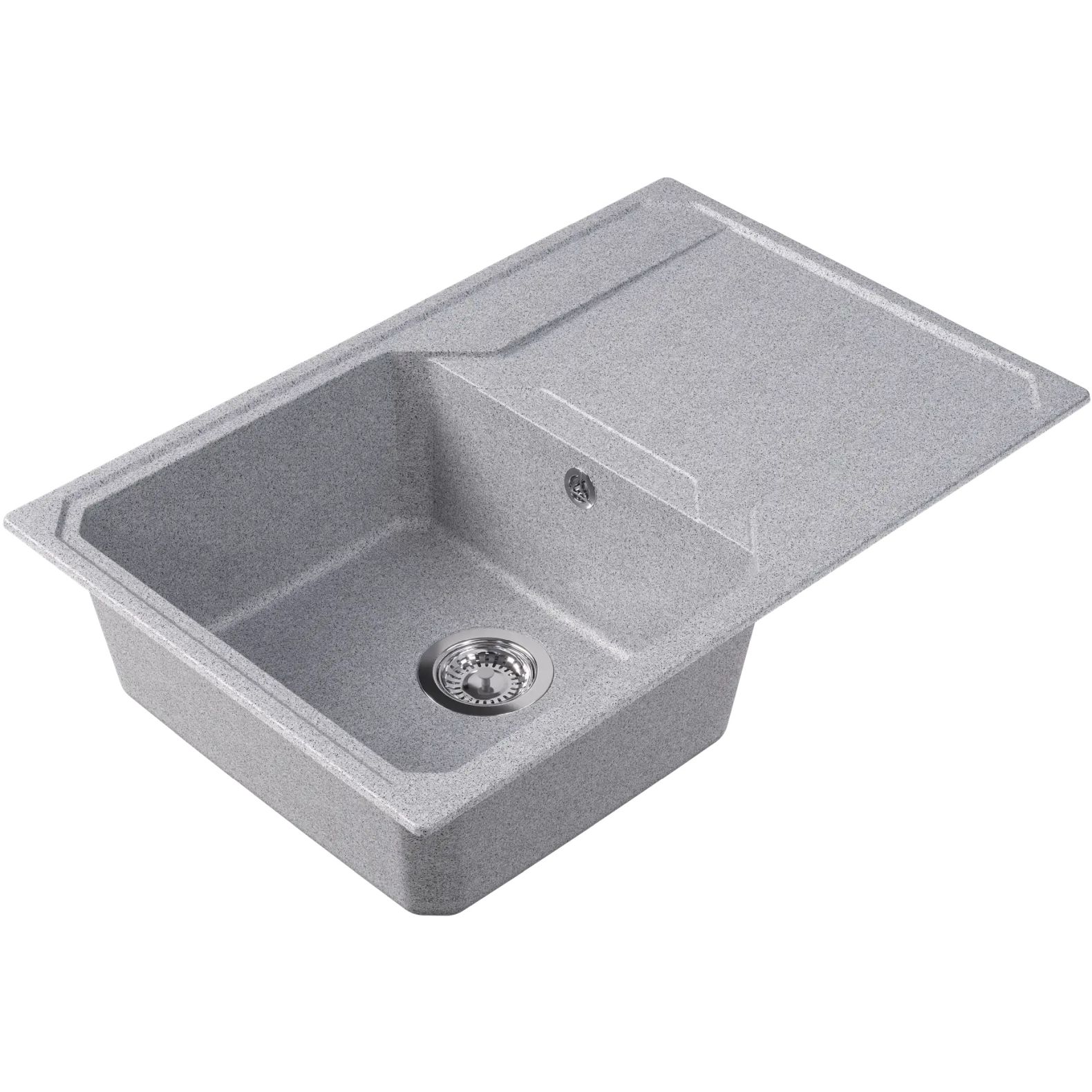 Мойка кухонная прямоугольная Bamboo (Бамбу) Кардинал 760 Серый (29.030.C0760.408)