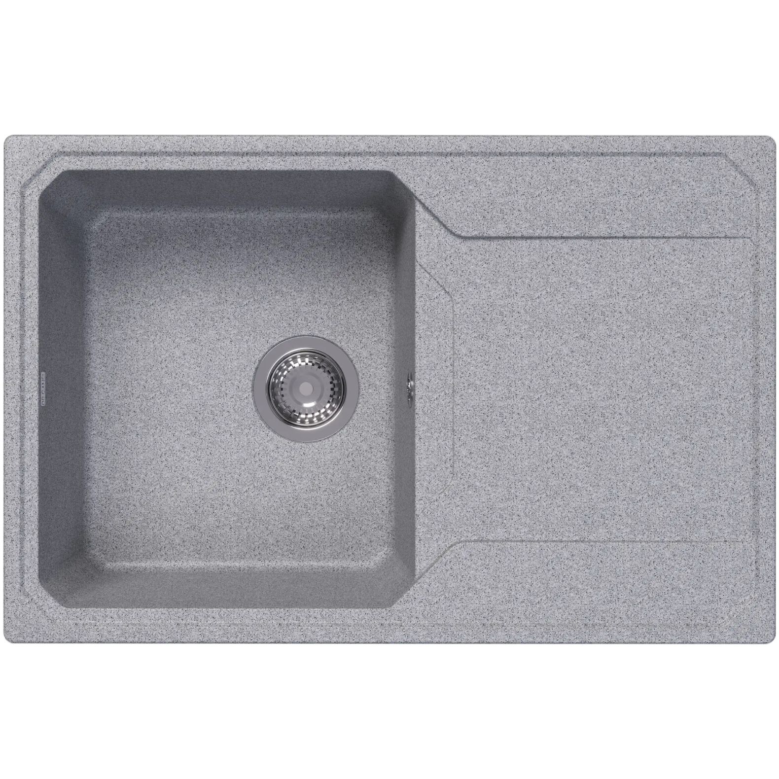 Мойка кухонная прямоугольная Bamboo (Бамбу) Кардинал 760 Серый (29.030.C0760.408)