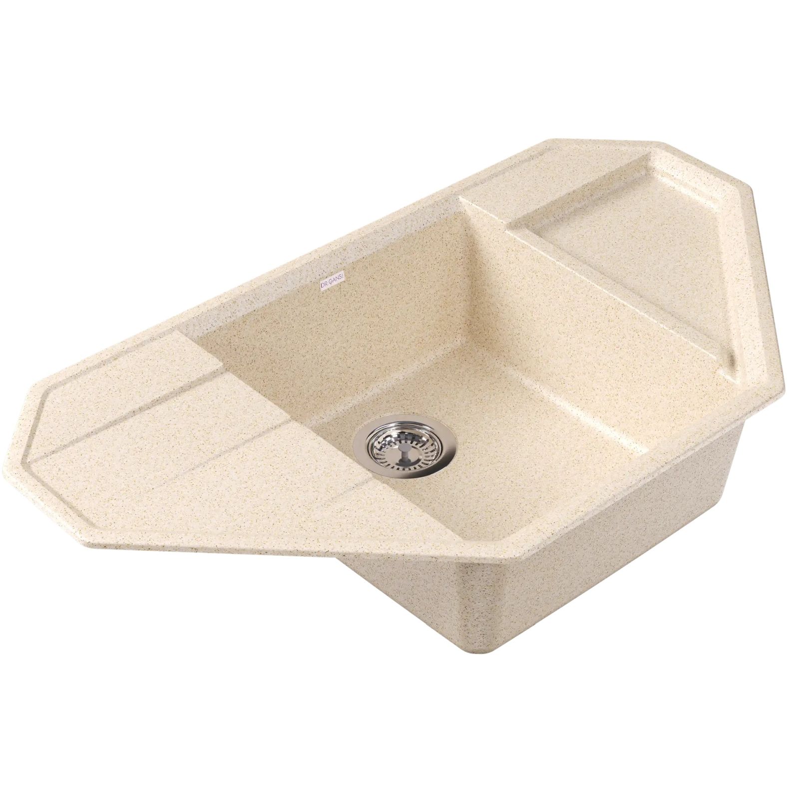 Мойка кухонная угловая Bamboo (Бамбу) Крона 910 Дюна (29.040.D0910.402)