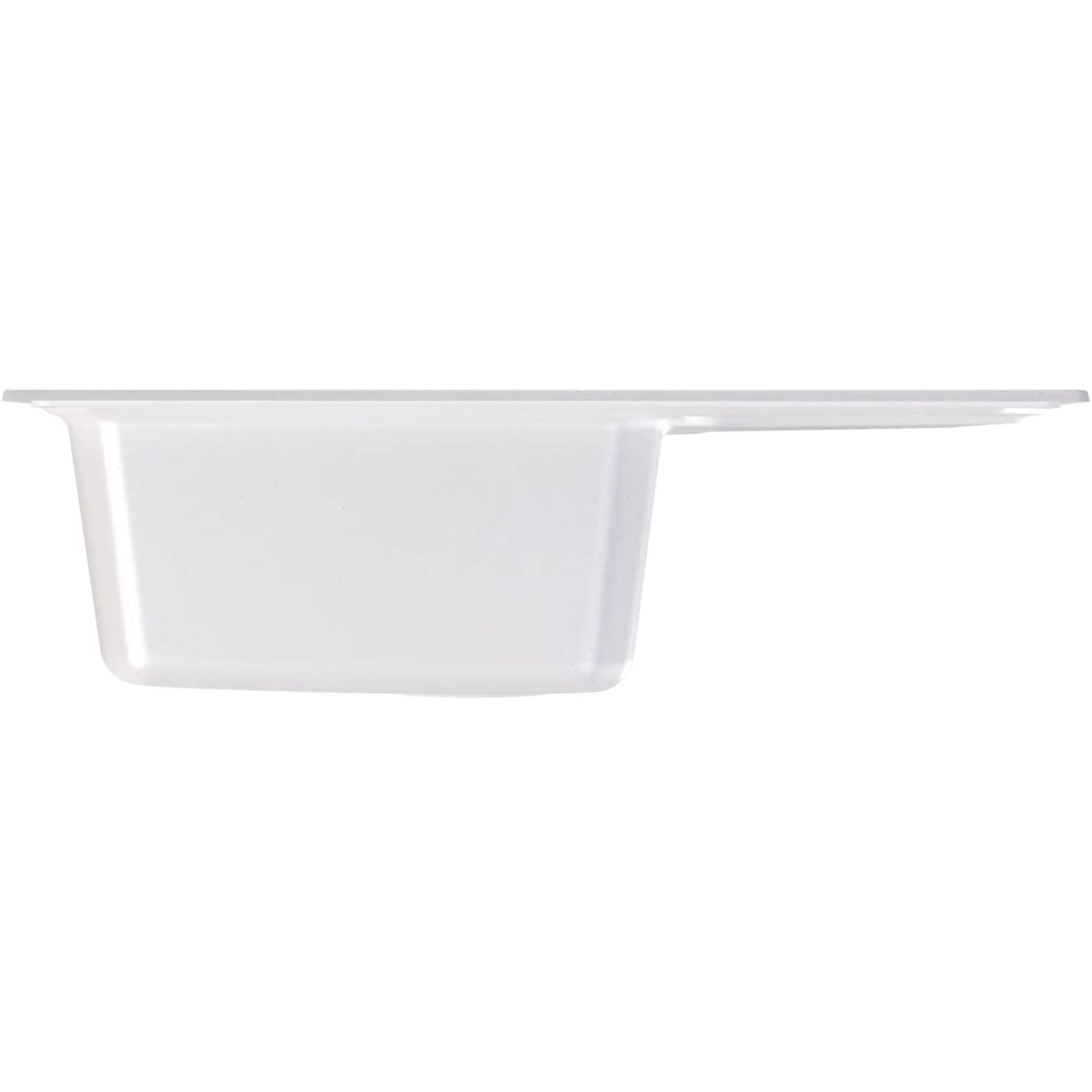 Мойка кухонная прямоугольная Bamboo (Бамбу) Кардинал 640 Белый (29.030.C0640.401)