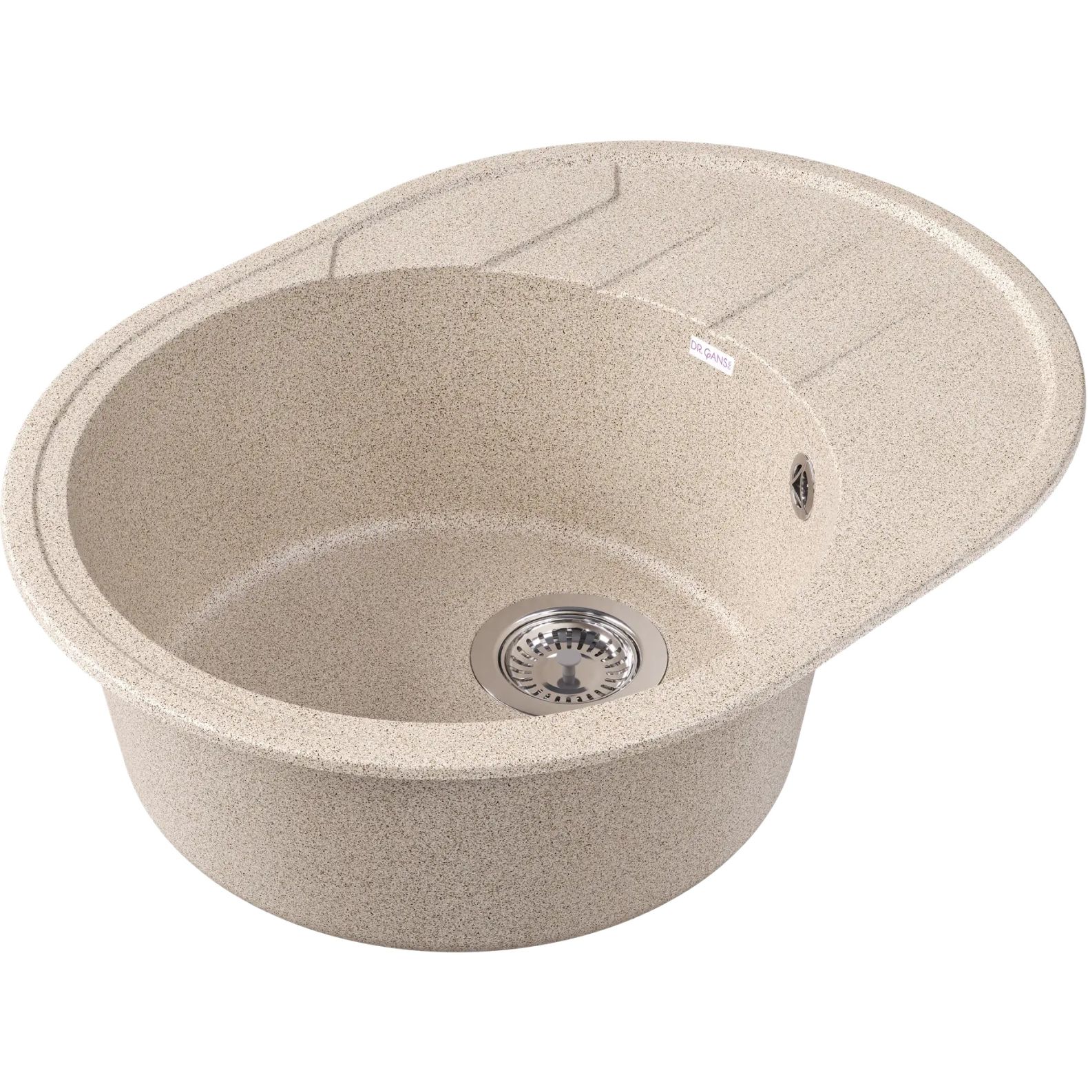 Мойка кухонная овальная Bamboo (Бамбу) Лиана 620 Терра (29.020.B0620.405)