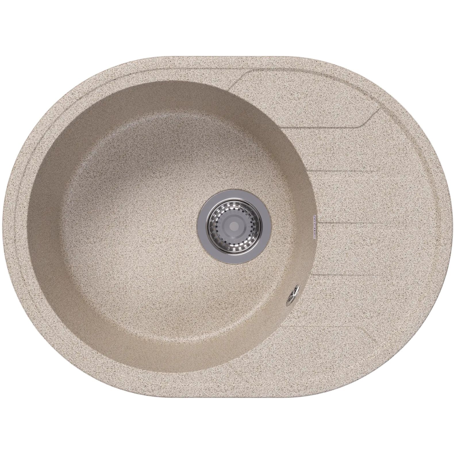 Мойка кухонная овальная Bamboo (Бамбу) Лиана 620 Терра (29.020.B0620.405)